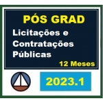 Pós Graduação - Licitações e Contratações Públicas - Turma 2023.1 - 12 meses (CERS 2023)